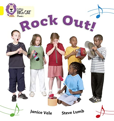 9780007235995: Rock Out: An action-packed photographic book about home-made musical instruments (Collins Big Cat Phonics)