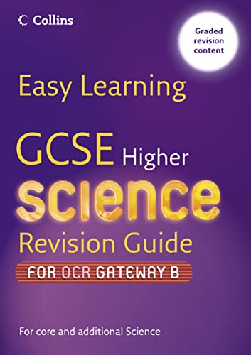 Beispielbild fr GCSE Science Revision Guide for OCR Gateway Science B : Higher zum Verkauf von Better World Books Ltd