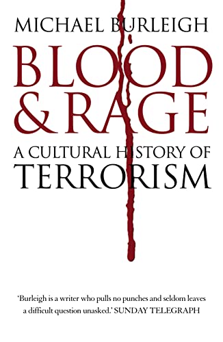 Imagen de archivo de BLOOD AND RAGE: A Cultural History of Terrorism a la venta por Joe Staats, Bookseller