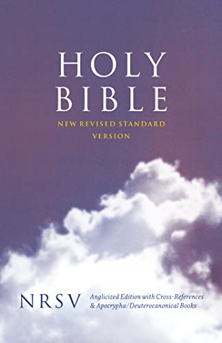 Beispielbild fr Holy Bible: New Revised Standard Version (NRSV) Anglicised Cross-Reference edition with Apocrypha zum Verkauf von WorldofBooks
