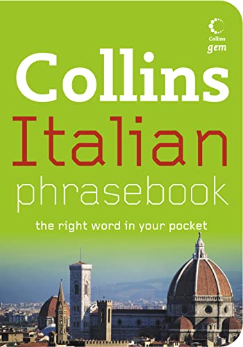 9780007246717: Collins Italian Phrasebook: The Right Word in Your Pocket (Collins Gem)