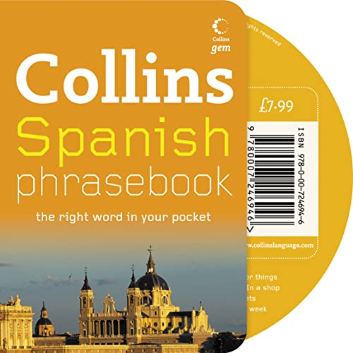 9780007246946: Spanish Phrasebook and CD Pack (Collins Gem)