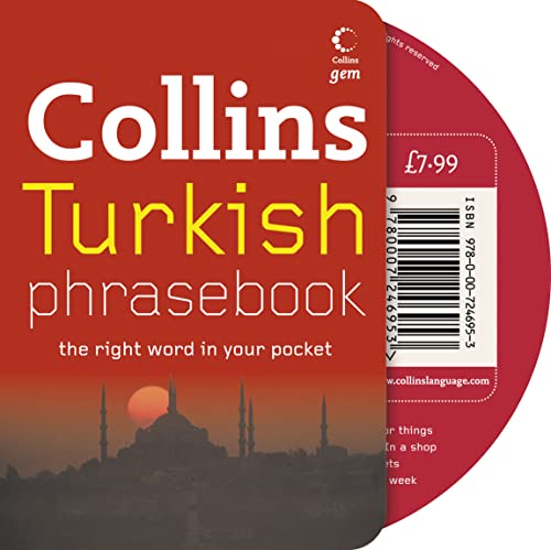 9780007246953: Turkish Phrasebook and CD Pack (Collins Gem)