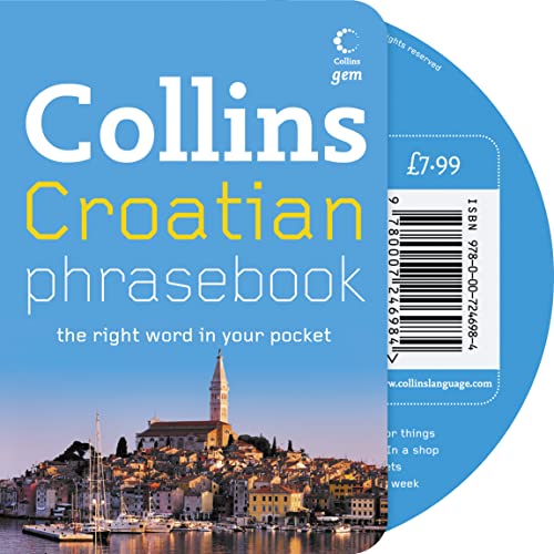 9780007246984: Croatian Phrasebook and CD Pack (Collins Gem)
