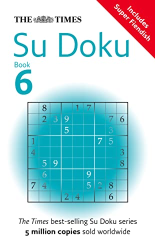 Stock image for The Times Su Doku Book 6 for sale by Bookmonger.Ltd