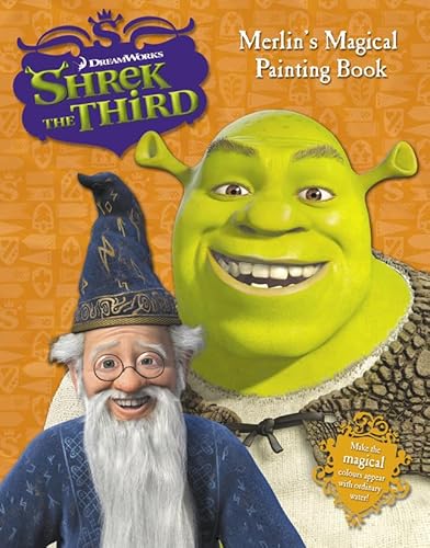 Beispielbild fr Shrek the Third " Merlins Magical Painting Book zum Verkauf von WorldofBooks