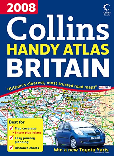 Stock image for 2008 Collins Handy Road Atlas Britain (Collins Road Atlas) for sale by AwesomeBooks