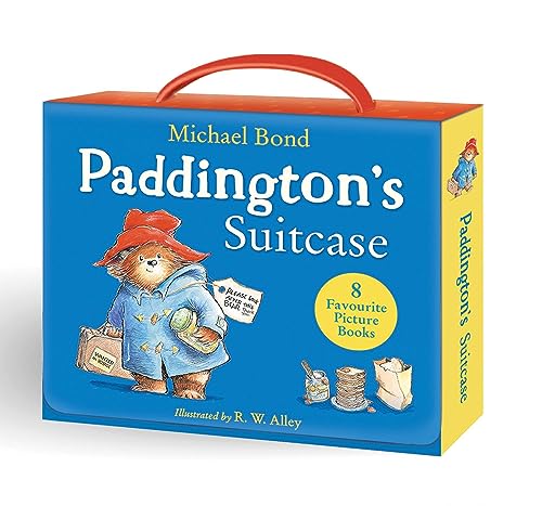 Stock image for Paddington  s Suitcase: Eight funny Paddington Bear picture books for children in a gift-set carry case! for sale by WorldofBooks