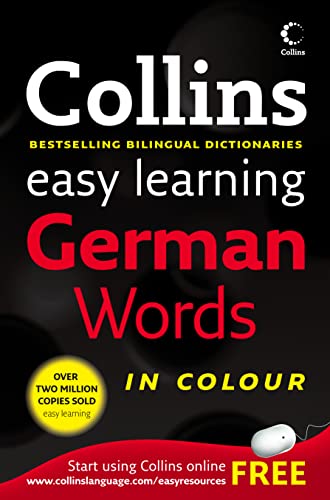 9780007252794: Easy Learning German Words (Collins Easy Learning German) [Lingua Inglese]