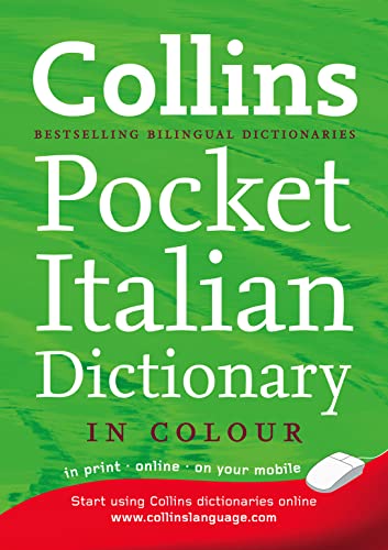 Imagen de archivo de Collins Italian Pocket Dictionary a la venta por Better World Books