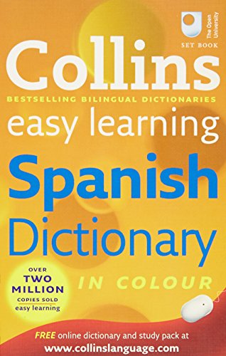 Stock image for Collins Easy Learning Spanish Dictionary (English and Spanish Edition) for sale by Once Upon A Time Books