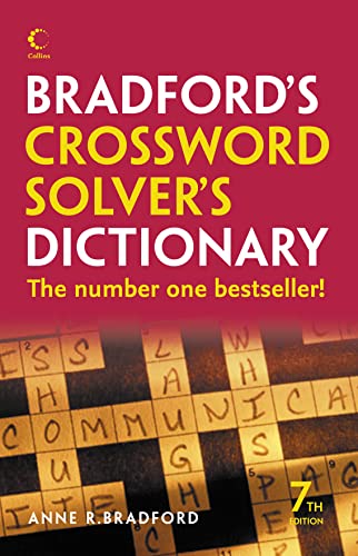 Stock image for Bradford's Crossword Solver's Dictionary for sale by Ergodebooks