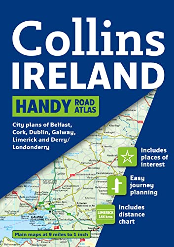 Imagen de archivo de Handy Road Atlas Ireland a la venta por Better World Books: West