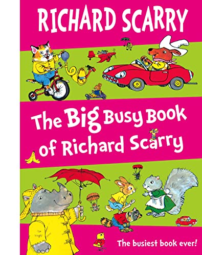 Beispielbild fr The Big Busy Book of Richard Scarry zum Verkauf von WorldofBooks