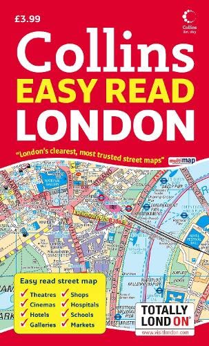 9780007256693: London Easy Read Map