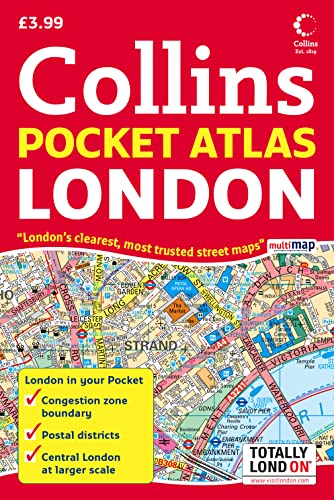 Stock image for London Pocket Atlas for sale by AwesomeBooks