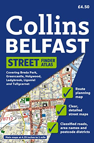 9780007257577: Belfast Streetfinder Colour Atlas