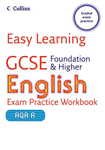 9780007260737: GCSE English Exam Practice Workbook for AQA A: Foundation and Higher