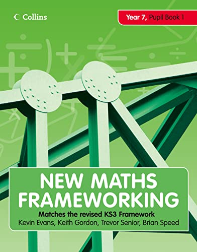 Stock image for New Maths Frameworking " Year 7 Pupil Book 1 (Levels 3"4): Pupil (Levels 3-4) Bk. 1 for sale by AwesomeBooks