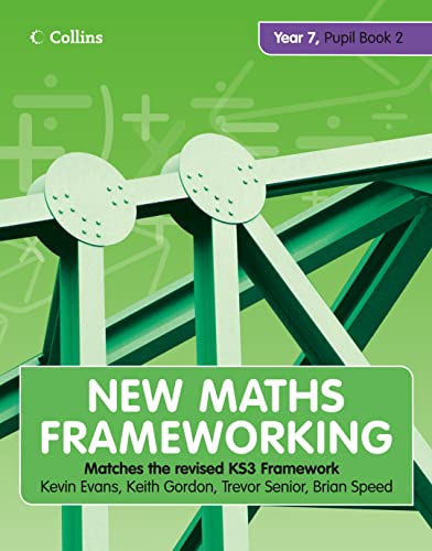 Stock image for New Maths Frameworking    Year 7 Pupil Book 2 (Levels 4  5): Pupil (Levels 4-5) Bk. 2 for sale by AwesomeBooks