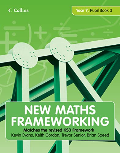 Imagen de archivo de New Maths Frameworking " Year 7 Pupil Book 3 (Levels 5"6): Pupil (Levels 5-6) Bk. 3 a la venta por AwesomeBooks