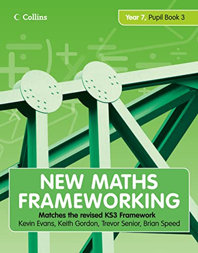 9780007266104: Year 7 Pupil Book 3 (Levels 5-6) (New Maths Frameworking)