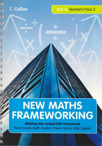 Stock image for New Maths Frameworking - Year 8 Teacher's Guide Book 3 (Levels 6-7): Teacher's Guide (Levels 6-7) Bk. 3 for sale by Westland Books