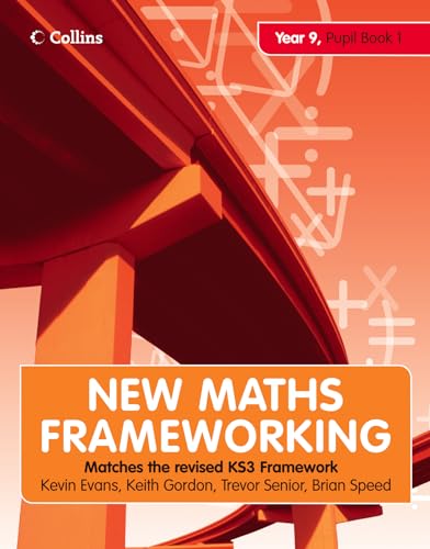 Stock image for New Maths Frameworking - Year 9 Pupil Book 1 (Levels 4-5): Pupil (Levels 4-5) Bk. 1 for sale by Greener Books