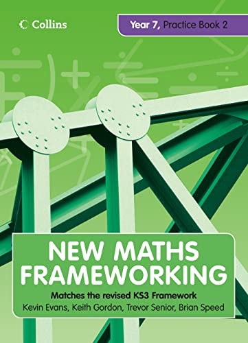 Imagen de archivo de New Maths Frameworking " Year 7 Practice Book 2 (Levels 4"5) a la venta por WorldofBooks