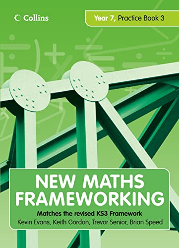 Imagen de archivo de New Maths Frameworking " Year 7 Practice Book 3 (Levels 5"6) a la venta por WorldofBooks