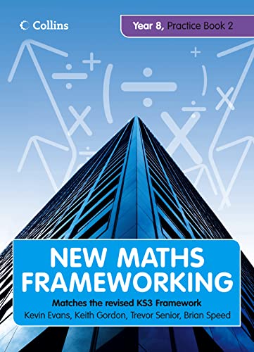 Imagen de archivo de New Maths Frameworking " Year 8 Practice Book 2 (Levels 5"6): Practice (Levels 5-6) Bk. 2 a la venta por AwesomeBooks