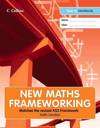 Stock image for New Maths Frameworking (38) - Year 9 Workbook (Levels 3-4) for sale by AwesomeBooks