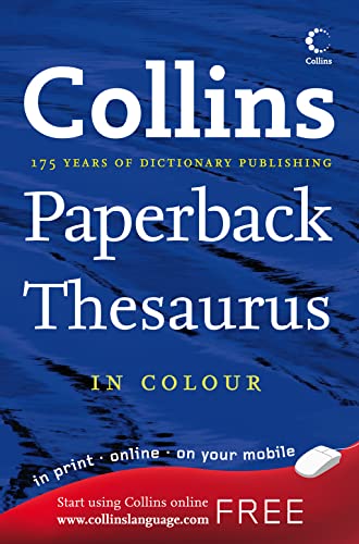 Stock image for Collins Paperback Thesaurus A "Z: The ideal thesaurus to take your language use and knowledge further for sale by WorldofBooks
