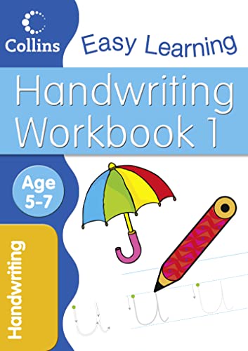 Imagen de archivo de Handwriting Workbook 1: Age 5-7 (Collins Easy Learning Age 5-7) (Practice in the Basic Skills - English) a la venta por Bahamut Media