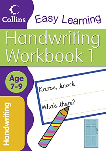 Stock image for Collins Easy Learning Handwriting Workbook 1: Age 7-9 for sale by Goldstone Books