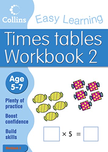 Stock image for Times Tables Workbook 2: Age 5-7 (Collins Easy Learning Age 5-7) for sale by WorldofBooks
