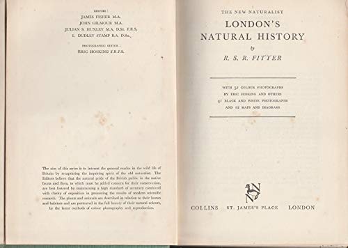 Beispielbild fr London's Natural History (Collins New Naturalist Library) zum Verkauf von GF Books, Inc.