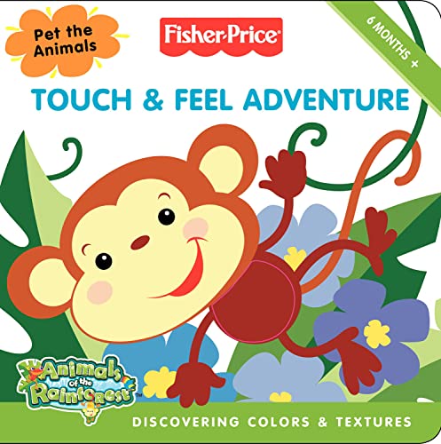 9780007278619: Rainforest Touch and Feel Adventure: Discovering Colours and Textures