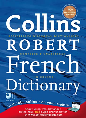 Stock image for Collins Robert French Dictionary (Collins Complete and Unabridged) for sale by Mispah books