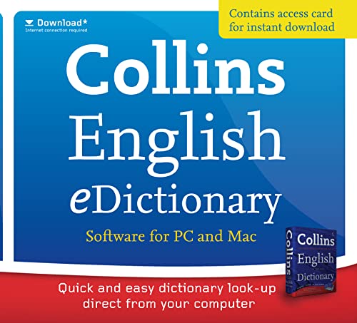 9780007280667: English E-Dictionary (Collins Digital Dictionaries)