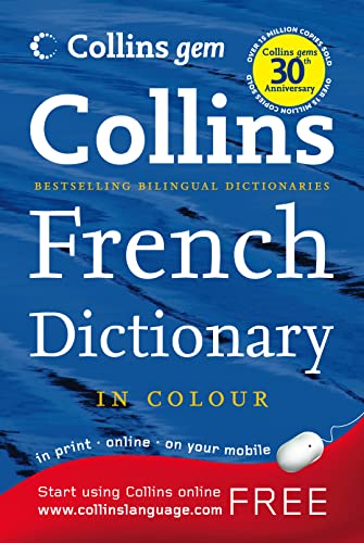 Stock image for Collins Gem French Dictionary (Collins Gem) for sale by WorldofBooks