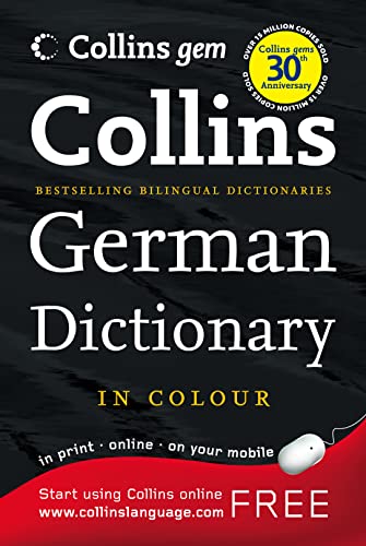 Beispielbild fr Collins Gem German Dictionary (Collins Gem) zum Verkauf von AwesomeBooks