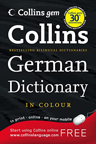 9780007284481: Collins Gem German Dictionary (Collins Gem) [Lingua Inglese]