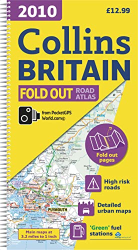 9780007285020: 2010 Collins Fold Out Road Atlas Britain [Idioma Ingls]