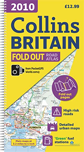2010 Collins Fold Out Road Atlas Britain (International Road Atlases) (9780007285020) by Collins UK