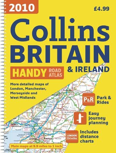 Stock image for 2010 Collins Handy Road Atlas Britain (Collins Handy Road Atlas Britain & Ireland) for sale by Goldstone Books