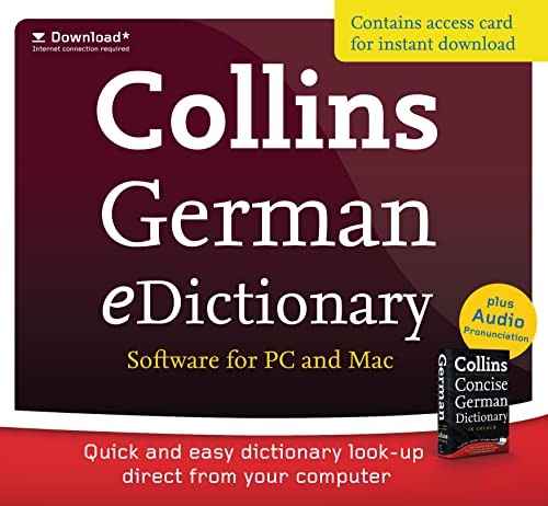 9780007286478: Concise German EDictionary [Software Access Card] (Collins Digital Dictionaries)