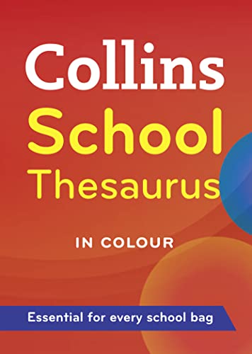 9780007289837: Collins School Thesaurus (Collins School)