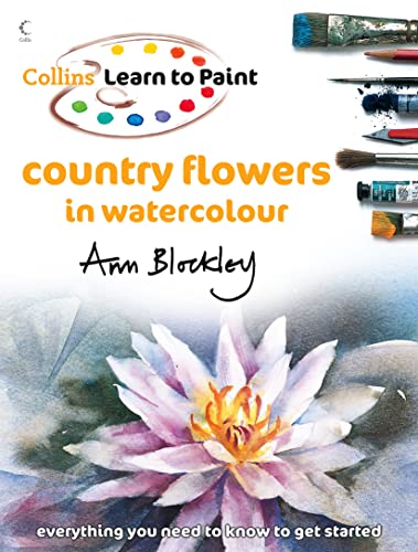 Beispielbild fr Country Flowers in Watercolour zum Verkauf von Better World Books