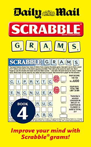 Stock image for Collins Daily Mail Scrabble Grams: Puzzle Book 4 for sale by WorldofBooks